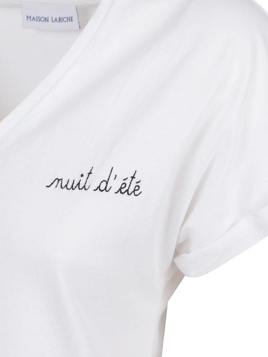 25SS 메종 라비쉬 반팔 티셔츠 CHATEAUNUITWHITE White - MAISON LABICHE