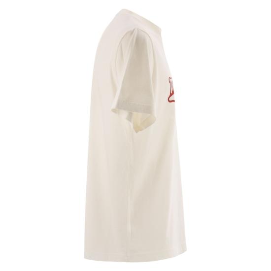 25FW 오트리 X 메종키츠네 폴로 티셔츠 TSPX WHITE - AUTRY X MAISON KITSUNE