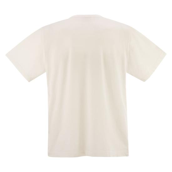 25FW 오트리 X 메종키츠네 폴로 티셔츠 TSPX WHITE - AUTRY X MAISON KITSUNE