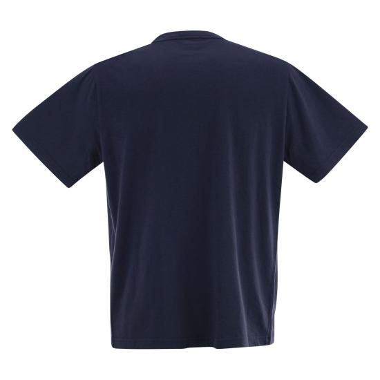 25FW 오트리 X 메종키츠네 폴로 티셔츠 TSPX BLUE - AUTRY X MAISON KITSUNE