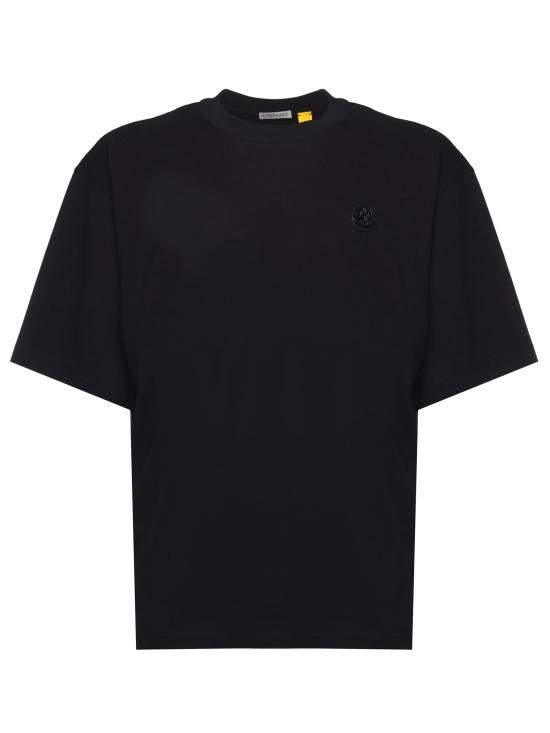 25FW 몽클레어 반팔 티셔츠 K24048C00002 89AYW999 Black