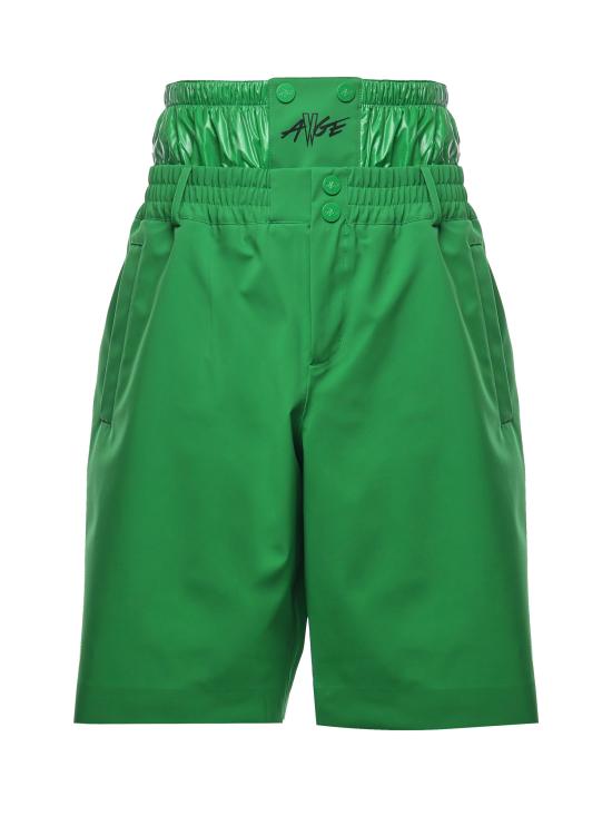 25FW 몽클레어 숏팬츠 K24042B00001 M755686U GREEN SPRING