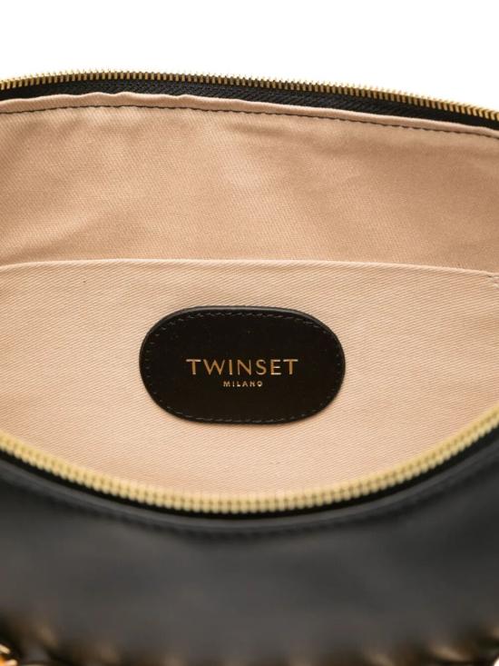 25FW 트윈셋 크로스백 999TB7010 12695 BLACK GOLD - TWINSET