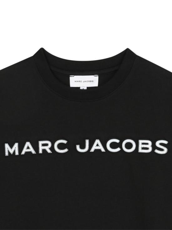 25FW [키즈] 마크제이콥스 티셔츠 W60619 09B Black - MARC JACOBS