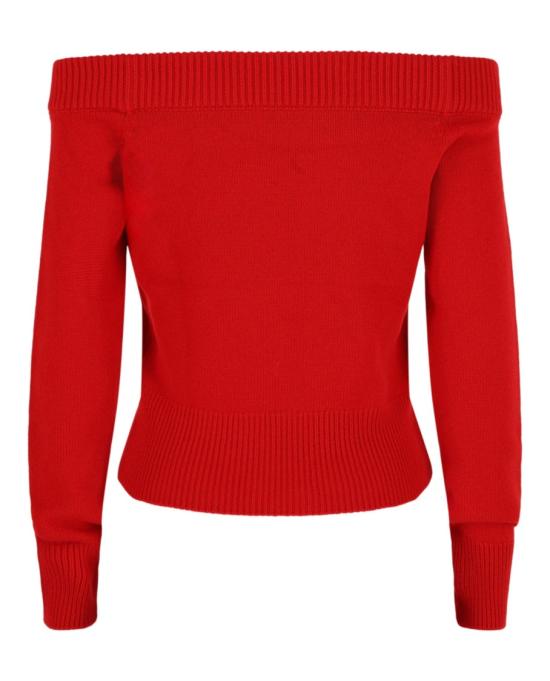  알렉산더 맥퀸 스웨터 758588 Q1A6Y 6610 60046 L Red - ALEXANDER MCQUEEN