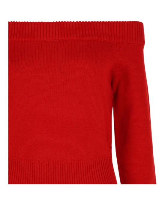  알렉산더 맥퀸 스웨터 758588 Q1A6Y 6610 60046 L Red - ALEXANDER MCQUEEN