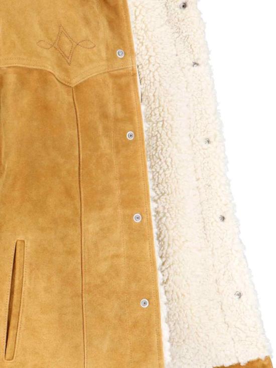 25FW 리바이스 무톤 003WH 0000EVENING SUN TRUCKER Brown - LEVI'S