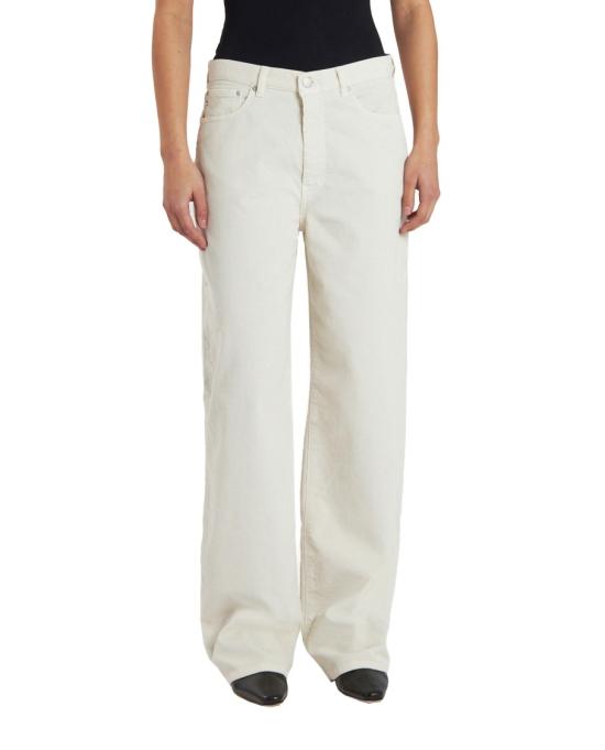 25FW 에이지 데님 팬츠 W0158157DOVE White