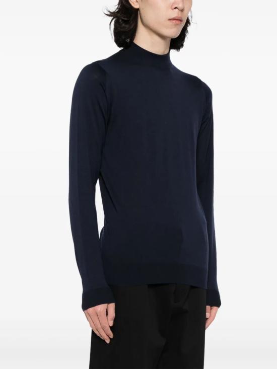 25FW 존스메들리 터틀넥 HARCOURT MIDNIGHT - JOHN SMEDLEY