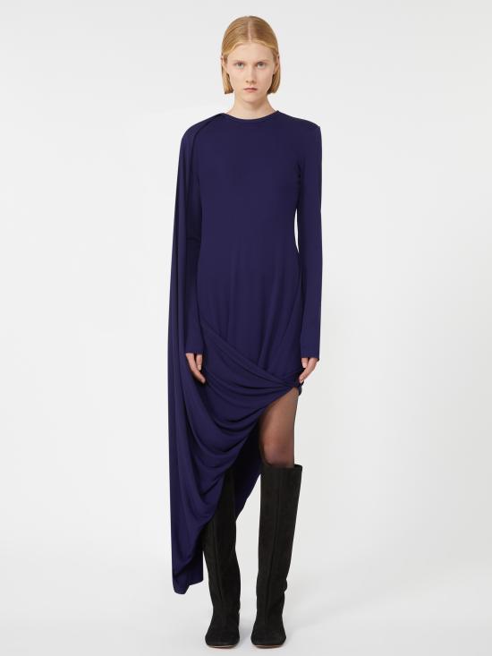 25FW 스포트막스 미디 원피스 2522626113600 001 Purple - SPORTMAX