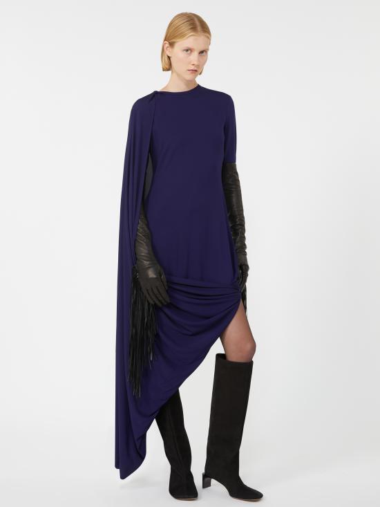 25FW 스포트막스 미디 원피스 2522626113600 001 Purple - SPORTMAX