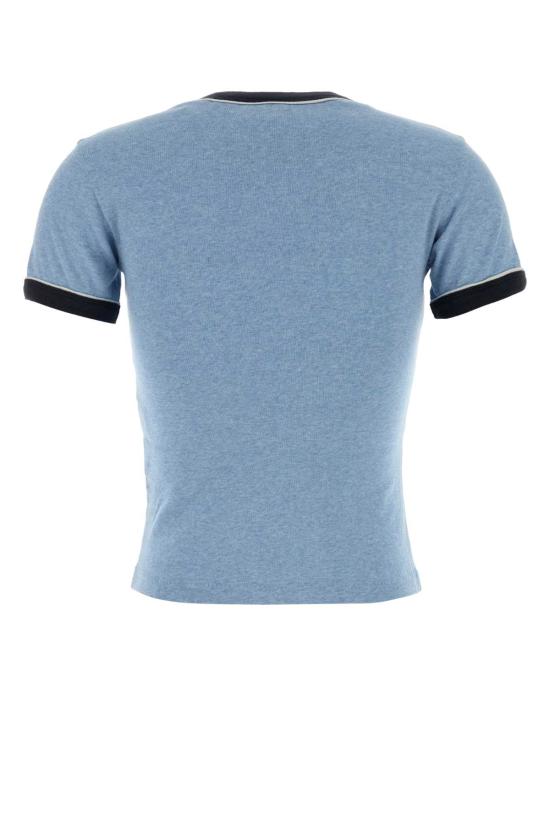 25FW 끌로에 반팔 티셔츠 CH25WJH03198 433 Light Blue - CHLOE