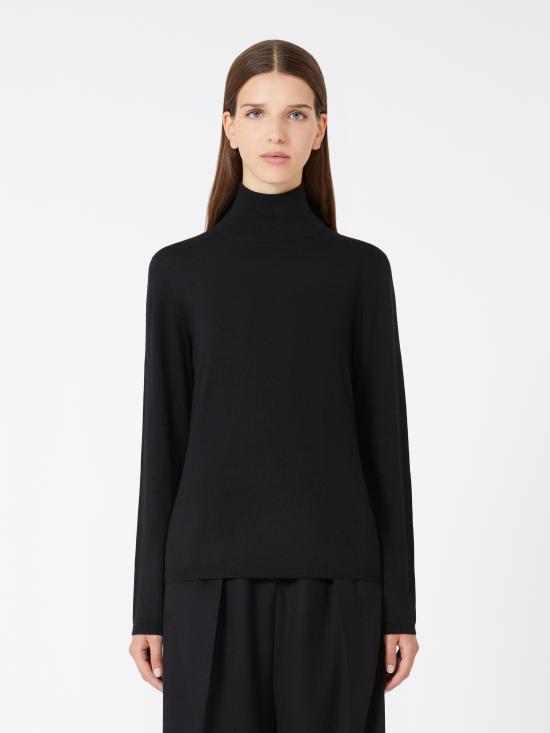 25FW 막스마라 터틀넥 2521366072600 007 Black - MAX MARA