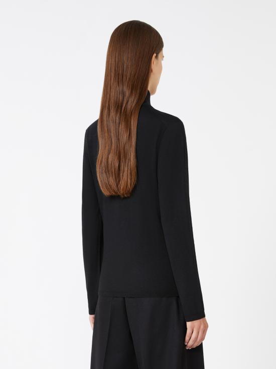 25FW 막스마라 터틀넥 2521366072600 007 Black - MAX MARA