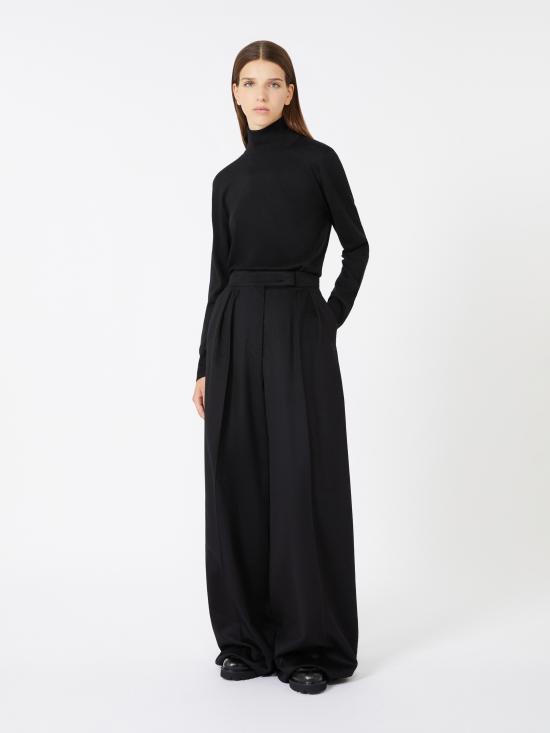 25FW 막스마라 터틀넥 2521366072600 007 Black - MAX MARA