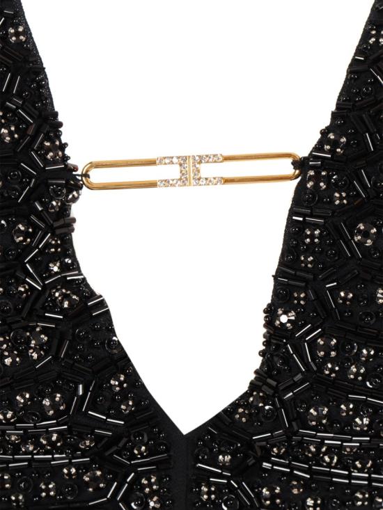 25FW 엘리자베타프랜치 원피스 ABR2457E2 Black - ELISABETTA FRANCHI
