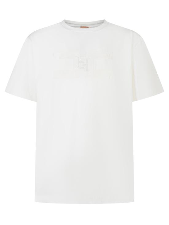 25FW [키즈] 엘리자베타프랜치 티셔츠 EFTS2420JE006 0000 BIANCO