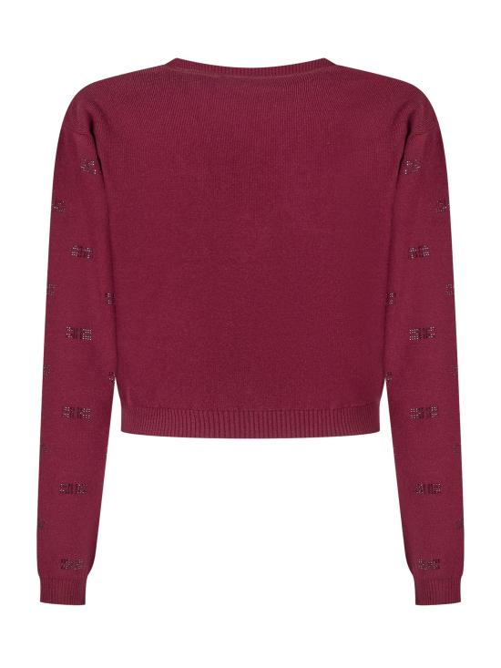 25FW [키즈] 엘리자베타프랜치 풀오버 EFMA168CFL060 3029 BORDEAUX - ELISABETTA FRANCHI