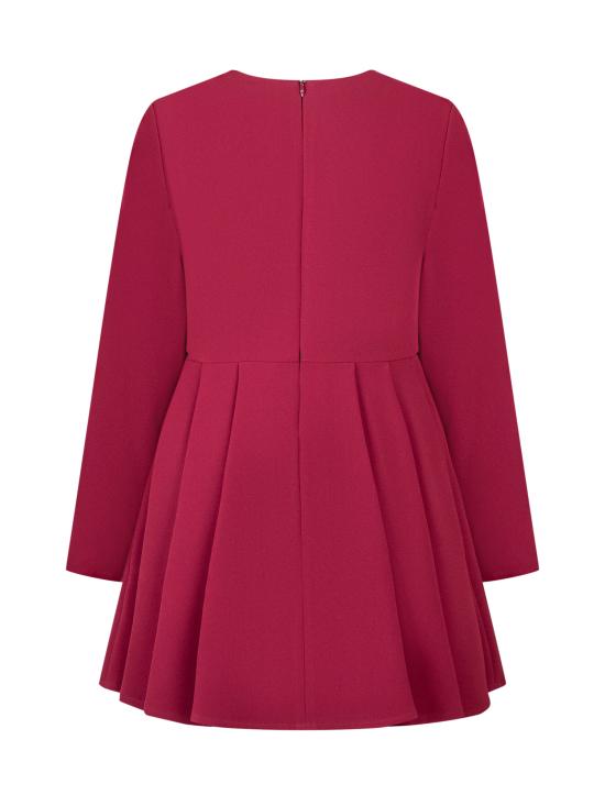 25FW [키즈] 엘리자베타프랜치 원피스 EFAB6290GA085 3029 BORDEAUX - ELISABETTA FRANCHI