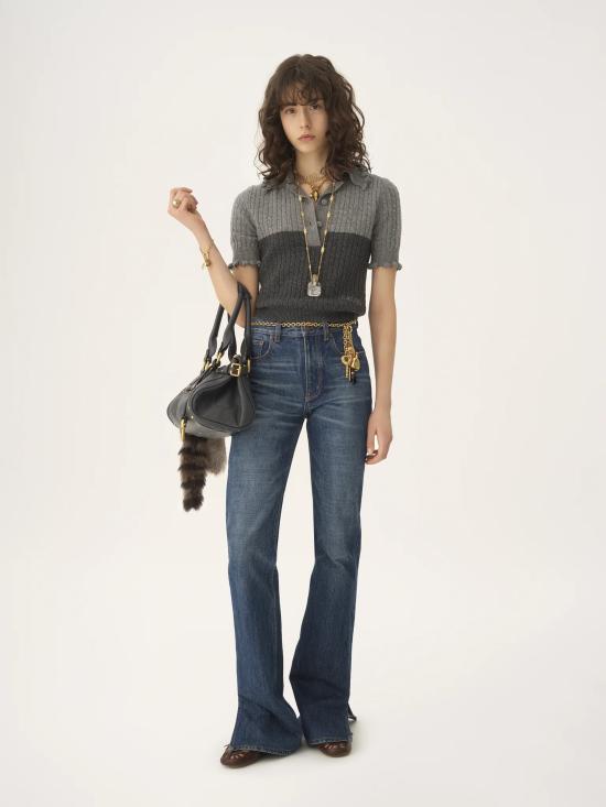 25FW 끌로에 스웨터 CH25WMP41570 051 Grey - CHLOE