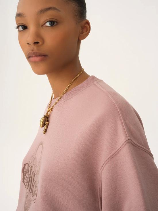 25FW 끌로에 스웨터 CH25WJH27194 6R5 Pink - CHLOE