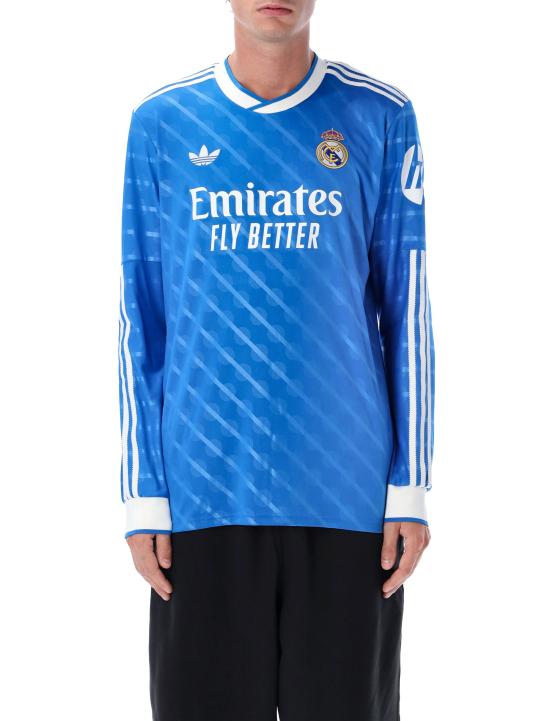 25FW 아디다스 레알 마드리드 2025/26 3rd 롱슬리브 저지 JW4054 BLUBIR BLUE BIRD