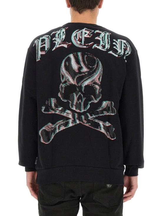  필립 플레인 긴팔 티셔츠 MJO1061 PJO002N02 Black - PHILIPP PLEIN