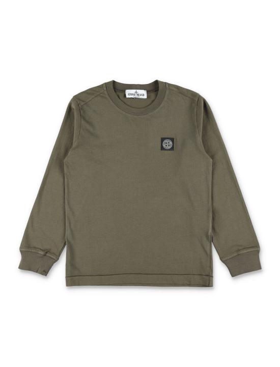 25FW [키즈] 스톤 아일랜드 티셔츠 2100003S0047 V0054 Verde