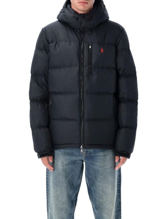 26FW 폴로 랄프로렌 고햄 다운 자켓 710968278 001 Nero