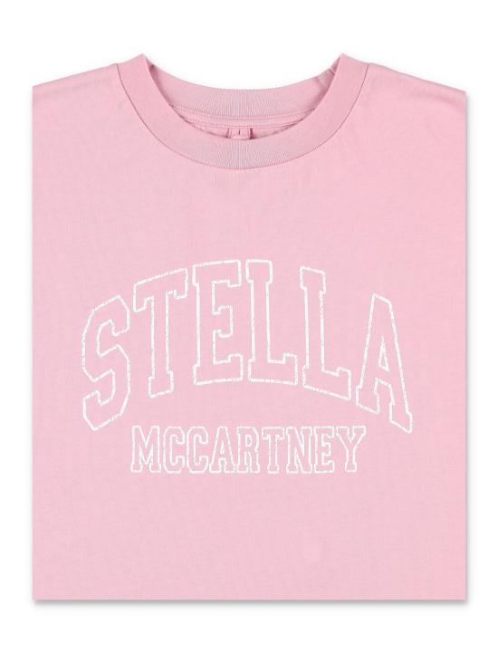25FW [키즈] 스텔라 맥카트니 티셔츠 TX8C31Z0434 51L Rosa - STELLA MCCARTNEY