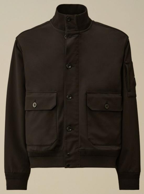 25FW 씨피 컴퍼니 쉘-R 봄버 자켓 다크 쉐도우 19CMOW003A006097A 999 BLACK