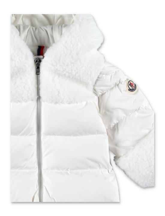 25FW [키즈] 몽클레어 롱 자켓/코트 K29511G00002597YW 032 Bianco - MONCLER