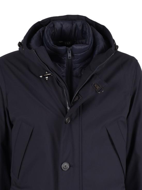 25FW 페이 자켓 NAM13510220XLM Black - FAY