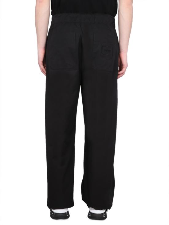 베르사체 스트레이트 팬츠 1008330 1A059641B000 Black - VERSACE