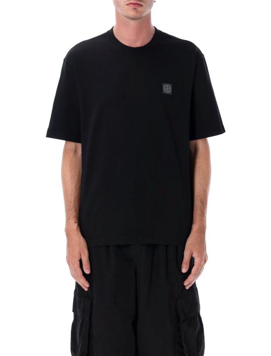 25FW 스톤 아일랜드 반팔 티셔츠 S152100025S0115 V0029 Nero