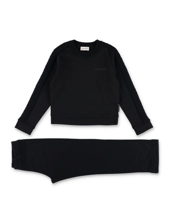 25FW [키즈] 몽클레어 캐주얼 세트 8M00004899PS 999 Nero