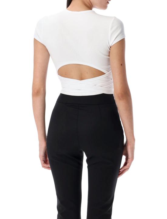 25FW 디젤 반팔 티셔츠 A193370EJAI 100 Bianco - DIESEL