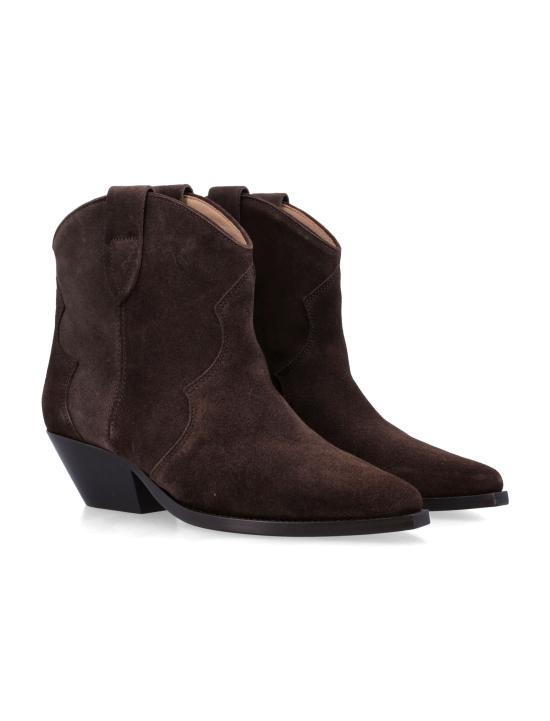 26FW 이자벨마랑 드위나 스웨이드 카프스킨 카우보이 부츠 BO0002FAA1A03S 50CL MARRONE - ISABEL MARANT