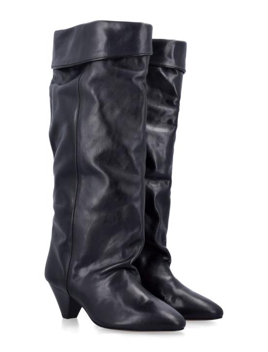 26FW 이자벨마랑 엘리타 하이 부츠 엘리타 하이 부츠 BT0038FAC1A19S 01BK - ISABEL MARANT