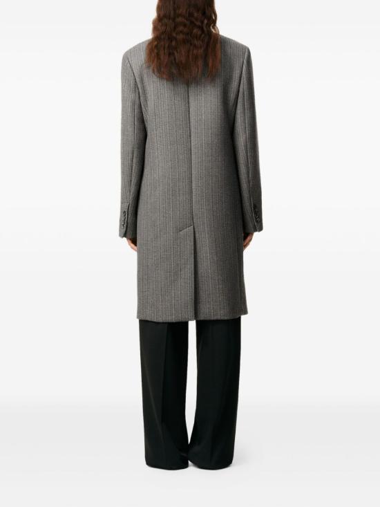 25FW 아미 코트 HCO110 WV00800711 Grey - AMI