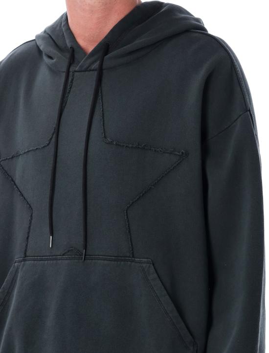 25FW MM6 메종마르지엘라 후드 티셔츠 SH2GU0022M25024 899 Nero - MM6 MAISON MARGIELA