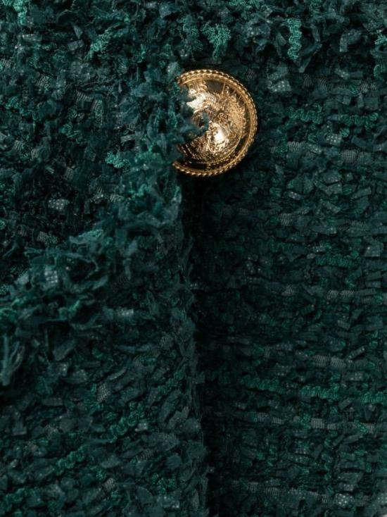  발망 원피스 BF1R5533XF91 7CX Green - BALMAIN