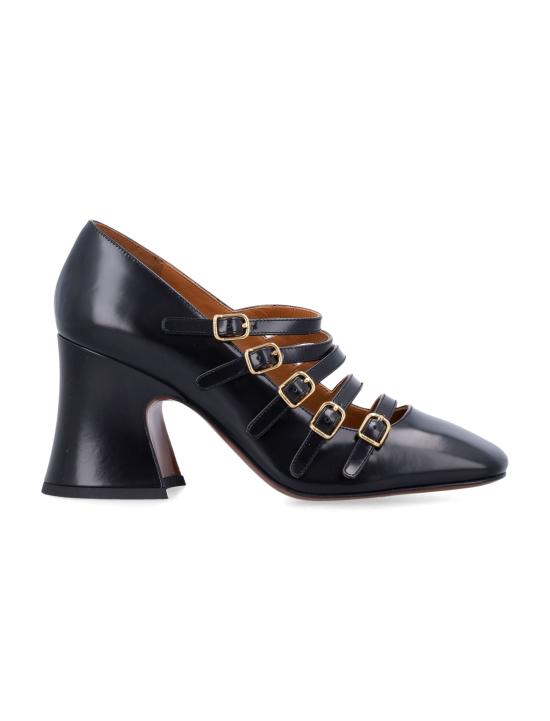 25FW 끌로에 슈즈 CHC25A11COL 001 Nero