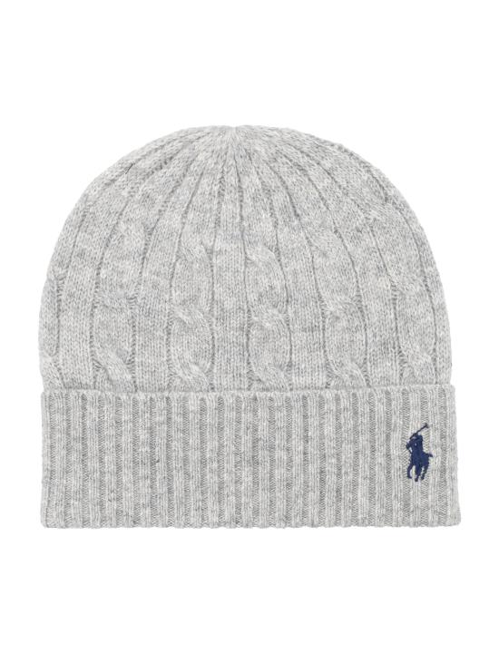 25FW 폴로 랄프로렌 비니 455981442 002 SOFT GREY