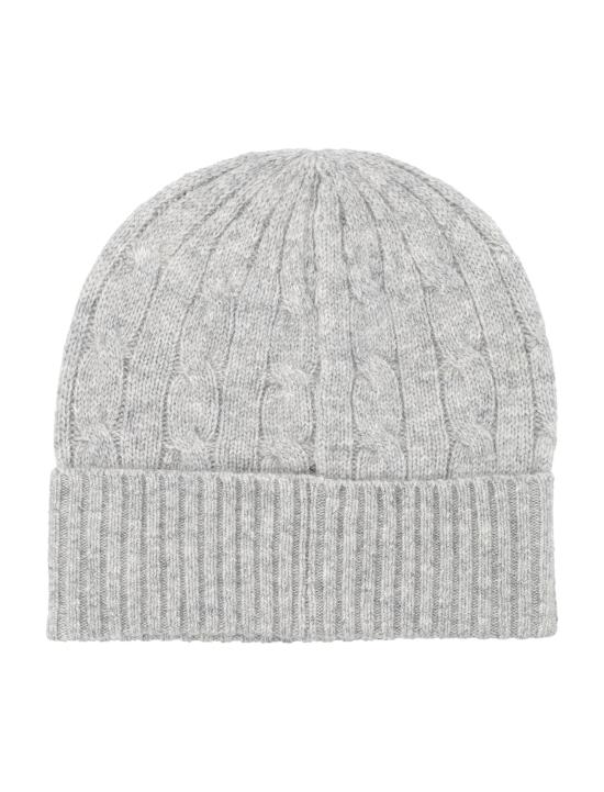 25FW 폴로 랄프로렌 비니 455981442 002 SOFT GREY - POLO RALPH LAUREN