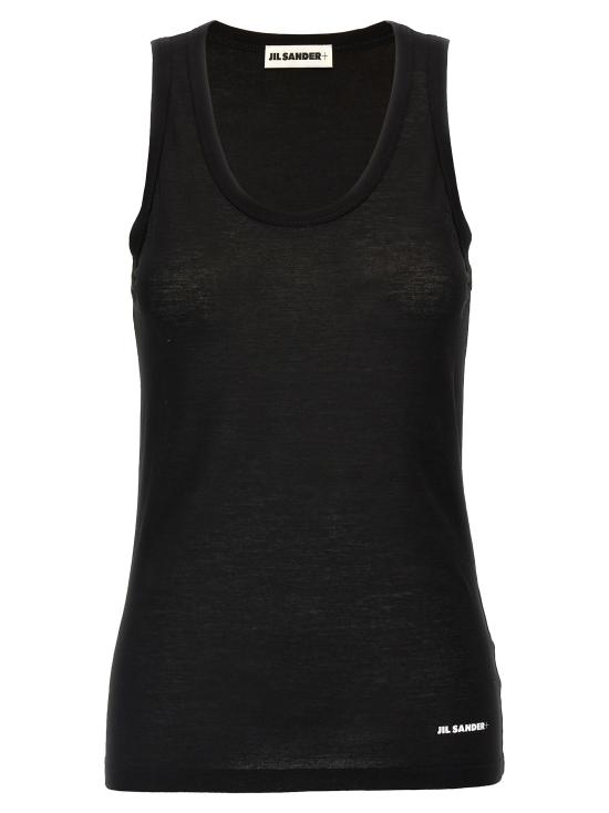 25FW 질샌더 탑 J40NL0114J45031001 Black