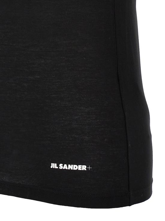 25FW 질샌더 탑 J40NL0114J45031001 Black - JIL SANDER