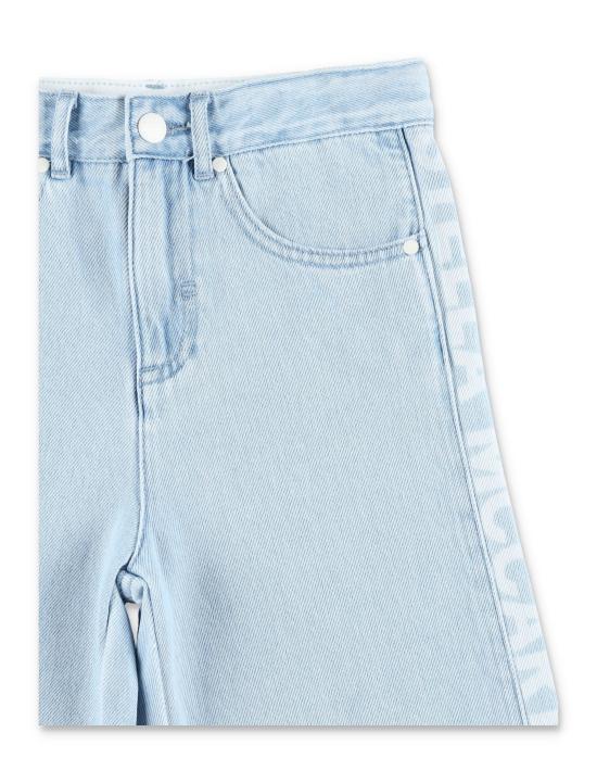 25SS [키즈] 스텔라 맥카트니 쇼츠/버뮤다 TW6R19Z0746 601 Denim - STELLA MCCARTNEY