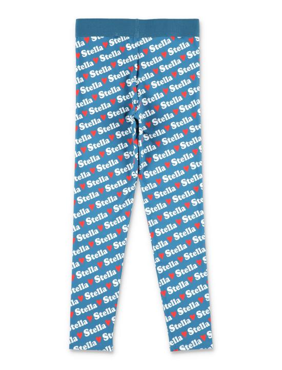 25SS [키즈] 스텔라 맥카트니 레깅스 TW6E30Z2536 60HMC Blue - STELLA MCCARTNEY