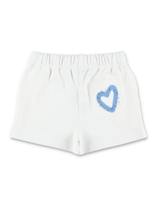 25SS [키즈] 스텔라 맥카트니 쇼츠/버뮤다 TW6D99Z0499 101 Bianco - STELLA MCCARTNEY